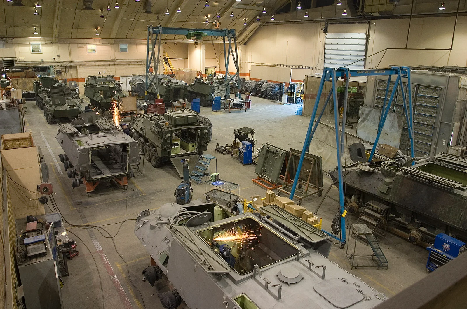 Vehicle production facility